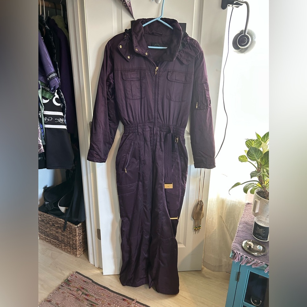 Women’s vintage Sonia Bogner ski suit